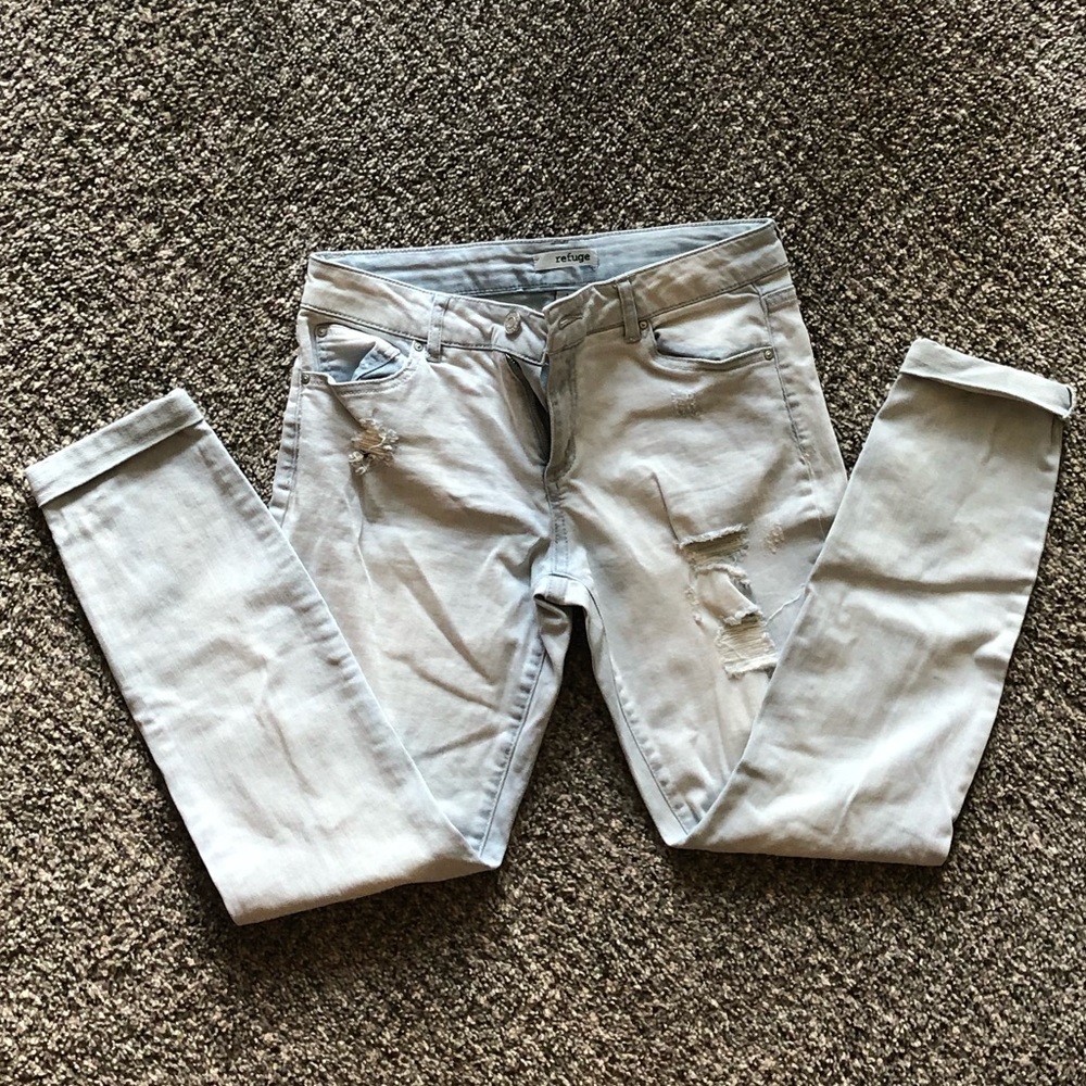 Charlotte Russe cropped jeans size 8